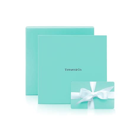tiffany and co fake gift card